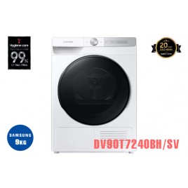 Máy sấy Samsung AI Heatpump 9 kg DV90T7240BH/SV